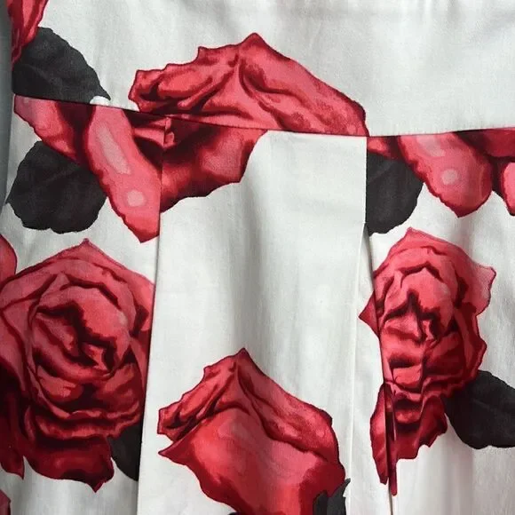 White House Black Market Women’s 4 floral sleeveless dress - Picture 8 of 14